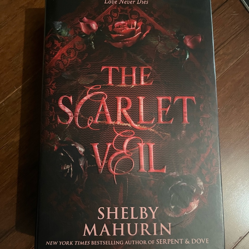 Autographed Hardback Copy of Scarlet Veil by Shelby Mahurin